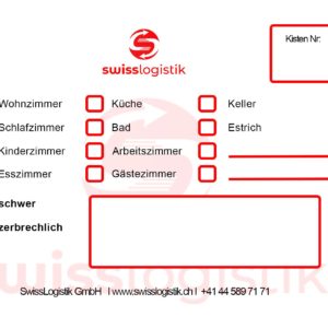 Etiketten für den Umzug – Übersicht & Ordnung leicht gemacht