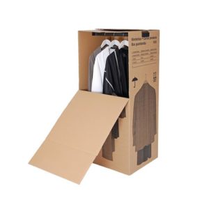 Kleiderbox für den Umzug – Kleidung sicher und knitterfrei transportieren