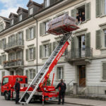 Einsatz von Möbellift für schonenden Möbeltransport