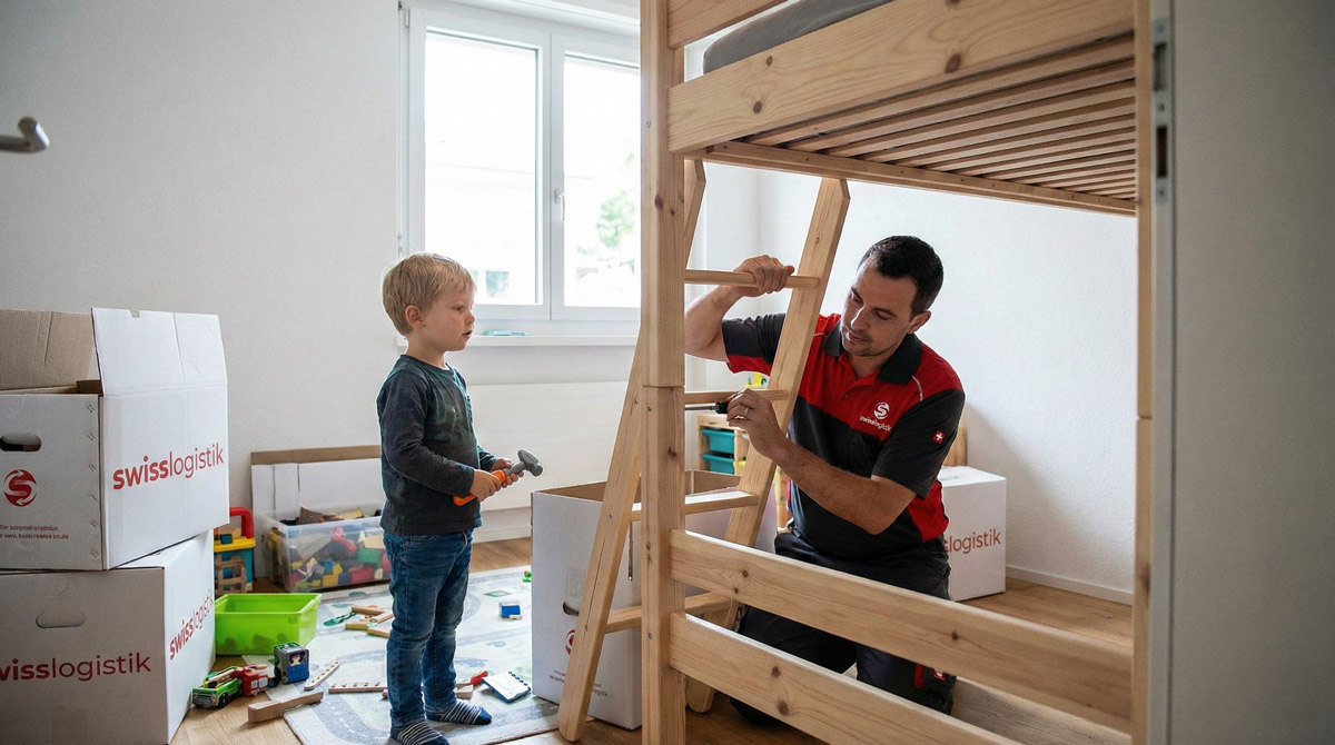 Umzugsfirma Horgen: Stressfreier Familienumzug mit Kindern & Kegel