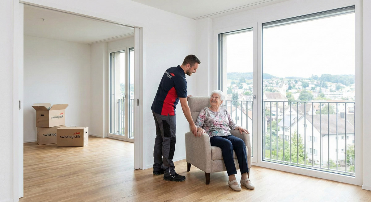 Zügelunternehmen Wädenswil fuer Senioren | SwissLogistik