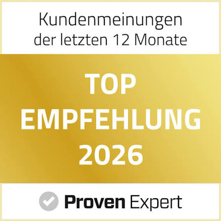 ProvenExpert Siegel Top Empfehlung 2026 für SwissLogistik GmbH