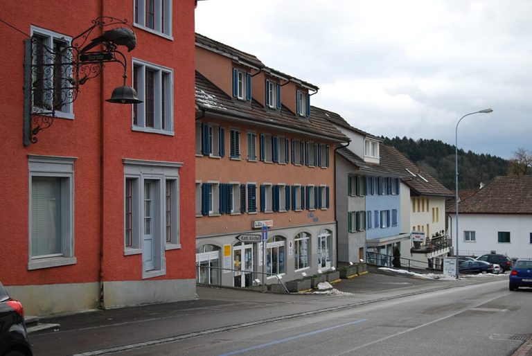 Aadorf in der Gemeinde Aadorf (Kanton Thurgau)