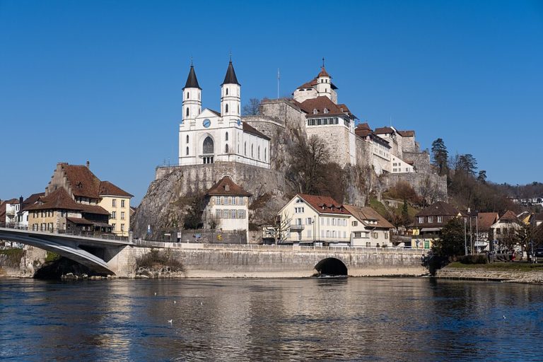 Altstadt in Aarburg (Kanton Aargau)