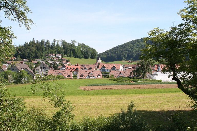 Bäretswil in der Gemeinde Bäretswil (Kanton Zürich)