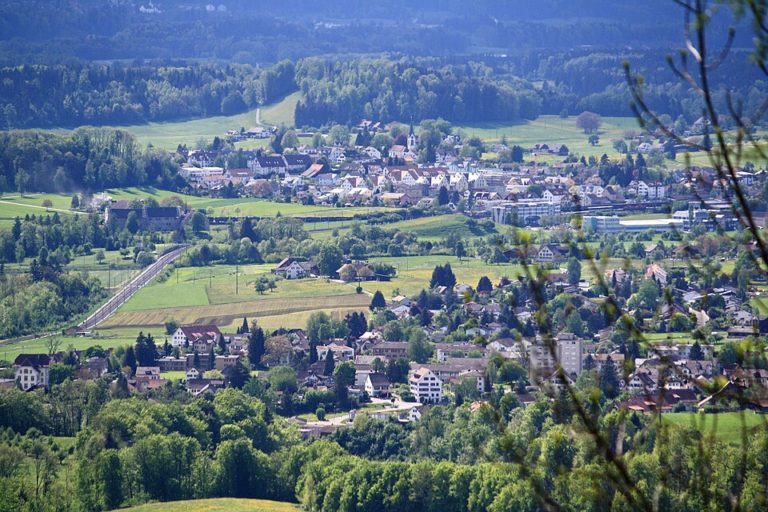 Bubikon in der Gemeinde Bubikon (Kanton Zürich)