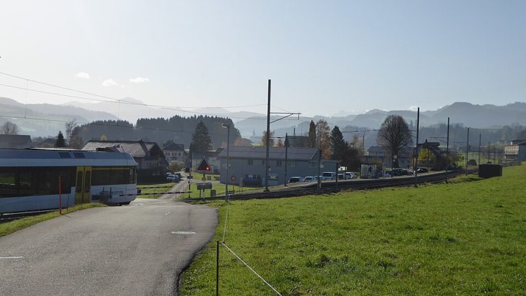 Lütisburg Station in Bütschwil-Ganterschwil (Kanton St. Gallen)