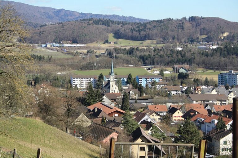 Neuenhof in der Gemeinde Neuenhof (Kanton Aargau)
