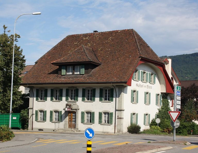 Rupperswil in der Gemeinde Rupperswil (Kanton Aargau)