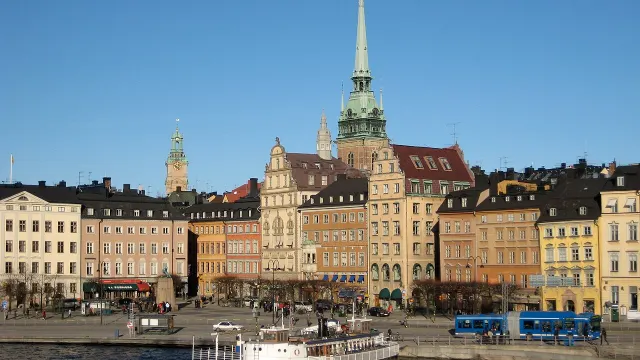 Umzug nach Schweden – Bildmotiv: Kornhamnstorg Stockholm