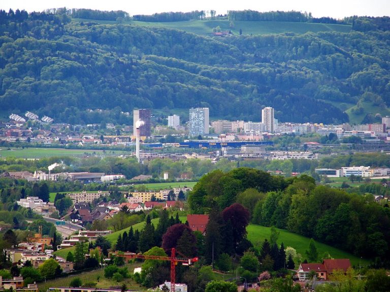 Spreitenbach in der Gemeinde Spreitenbach (Kanton Aargau)