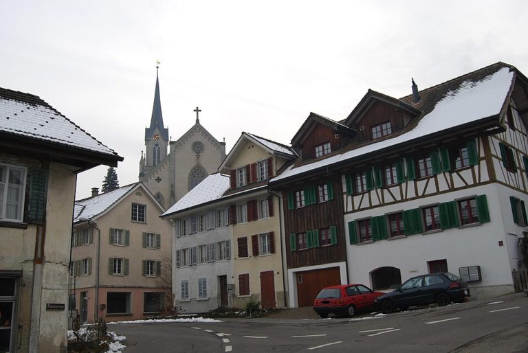 Villmergen in der Gemeinde Villmergen (Kanton Aargau)