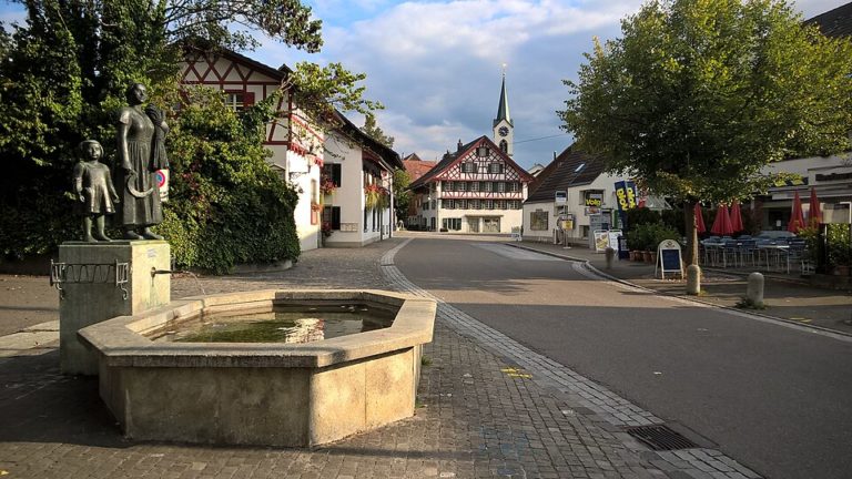 Wangen-Brüttisellen in der Gemeinde Wangen-Brüttisellen (Kanton Zürich)