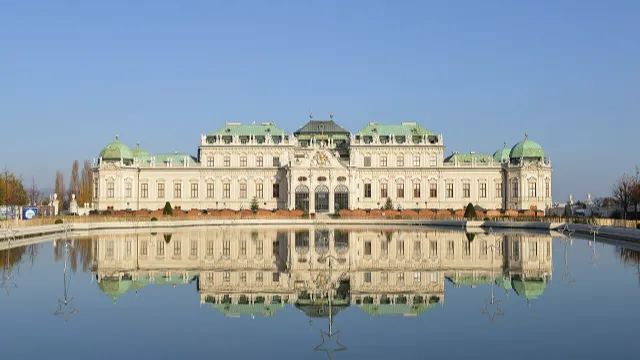 Umzug nach Wien: Oberes Belvedere