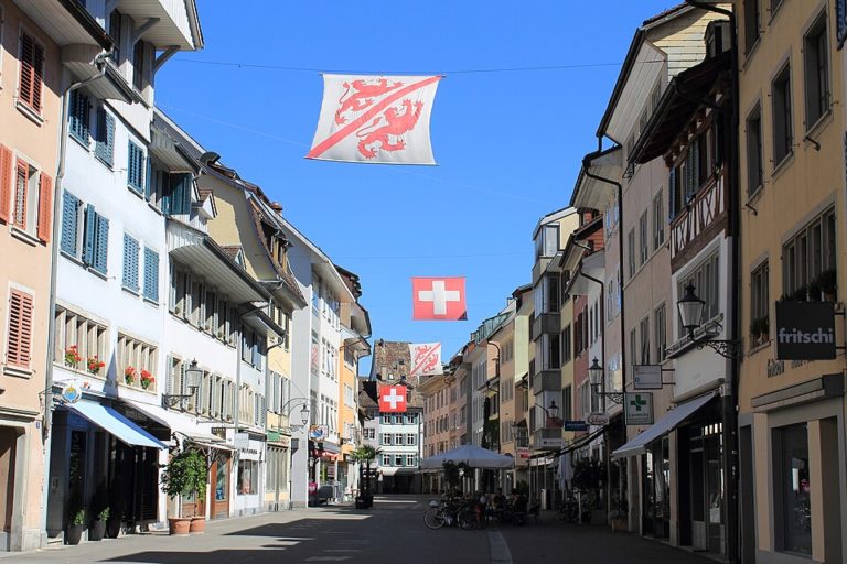 Altstadt (Kreis Stadt) in Winterthur (Kanton Zürich)