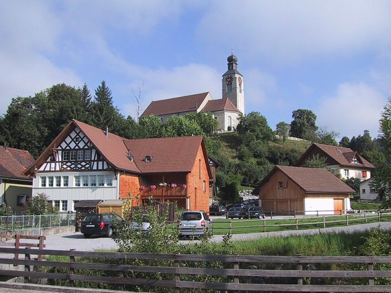Zuzwil in der Gemeinde Zuzwil (Kanton St. Gallen)